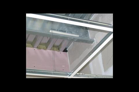 Plasterboard linings can provide effective barriers if installed full height and properly sealed